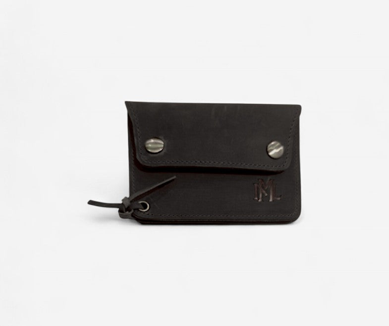 Aevum Vintage-Geldbörse aus Crazy Horse Leder, handgemacht & geräumig