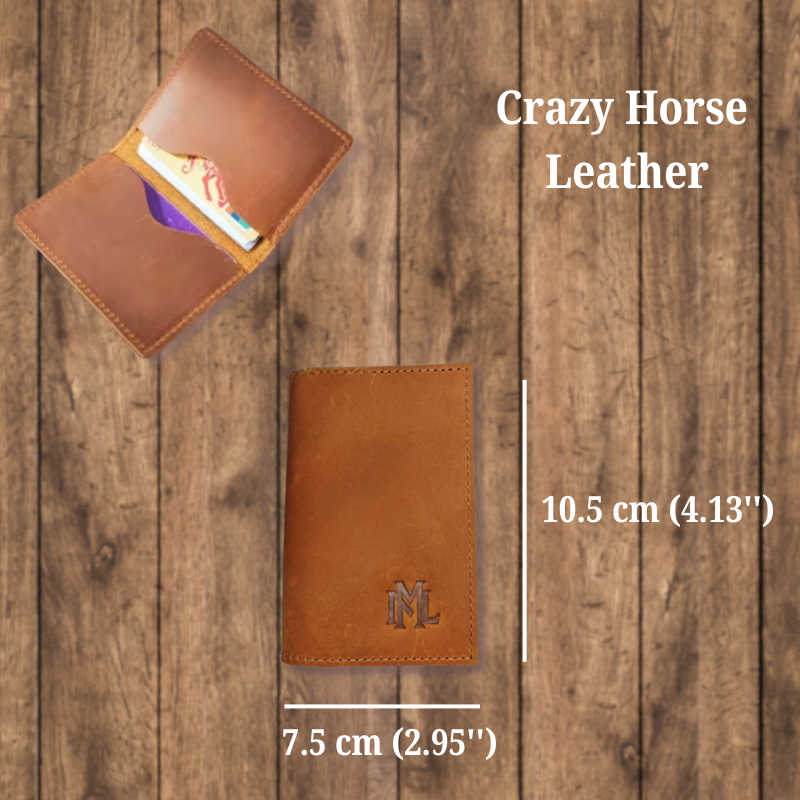 Havana Wallet – Timeless wallet made of Crazy Horse leather with plenty of storage space
