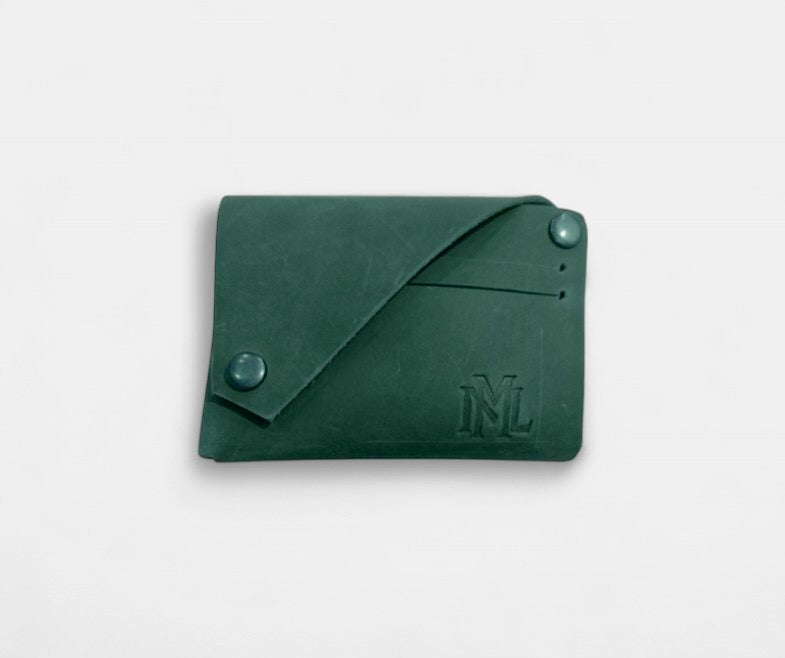 SlimFold – Slim wallet made of Crazy Horse leather, handmade