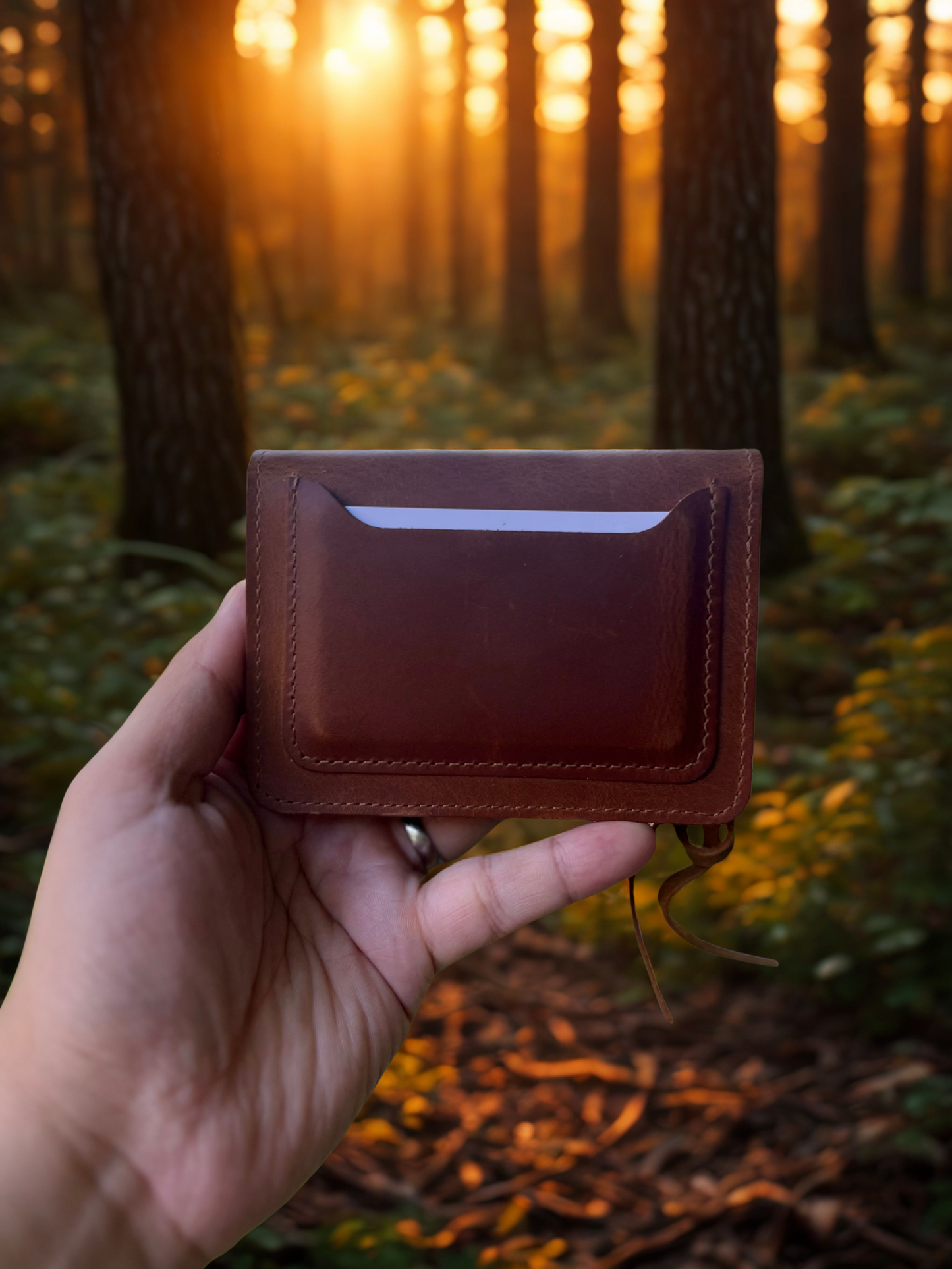 Aevium Wallet – Elegante Leder Geldbörse, handgemacht in Deutschland