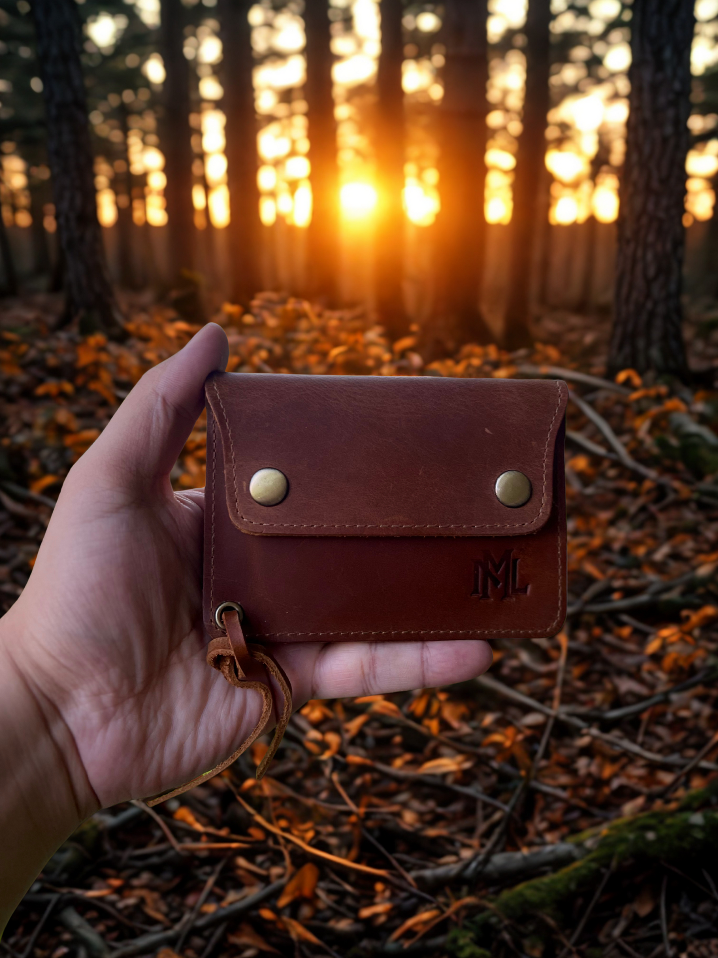 Aevium Wallet – Elegante Leder Geldbörse, handgemacht in Deutschland