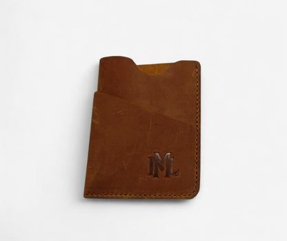 PocketPro – Slim Card Holder in vintage style, handmade