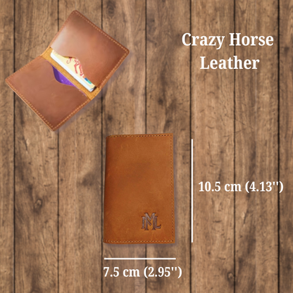 Havana Wallet – Timeless wallet made of Crazy Horse leather with plenty of storage space